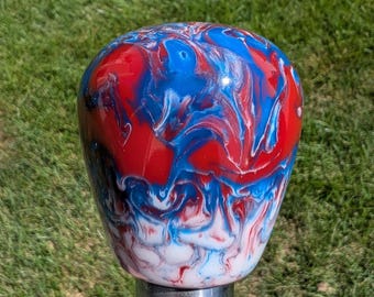 Perilla de cambio - Marea Roja / Blanco Satori / Azul Buru - Rosca Universal (LEER DESCRIPCIÓN)