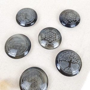 Golden Obsidian Protective Pebbles