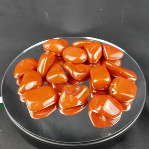 Red Jasper tumbled stones