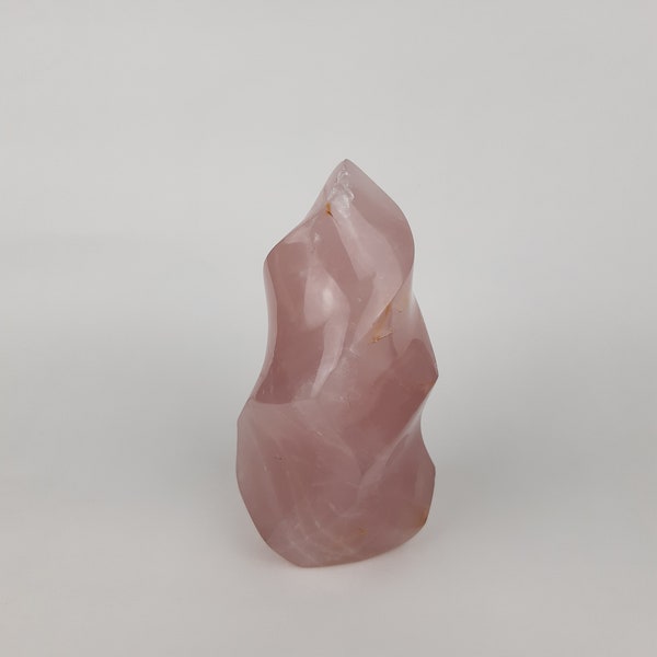 Rose Quartz flame shape, 947 g