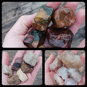 Raw Rocks for Tumbler