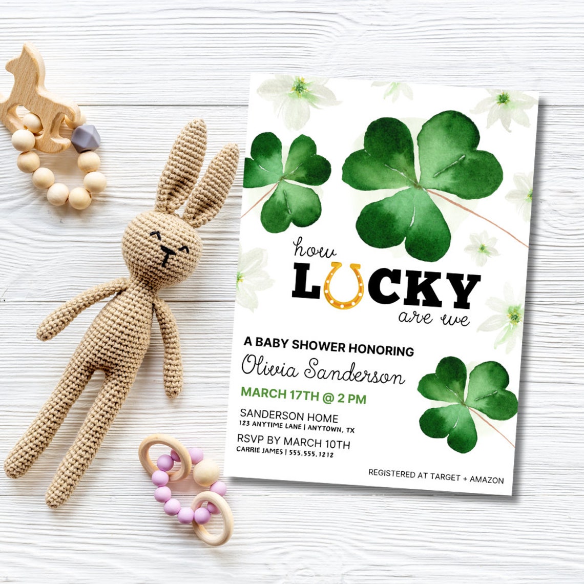 st patricks day baby shower decorations
