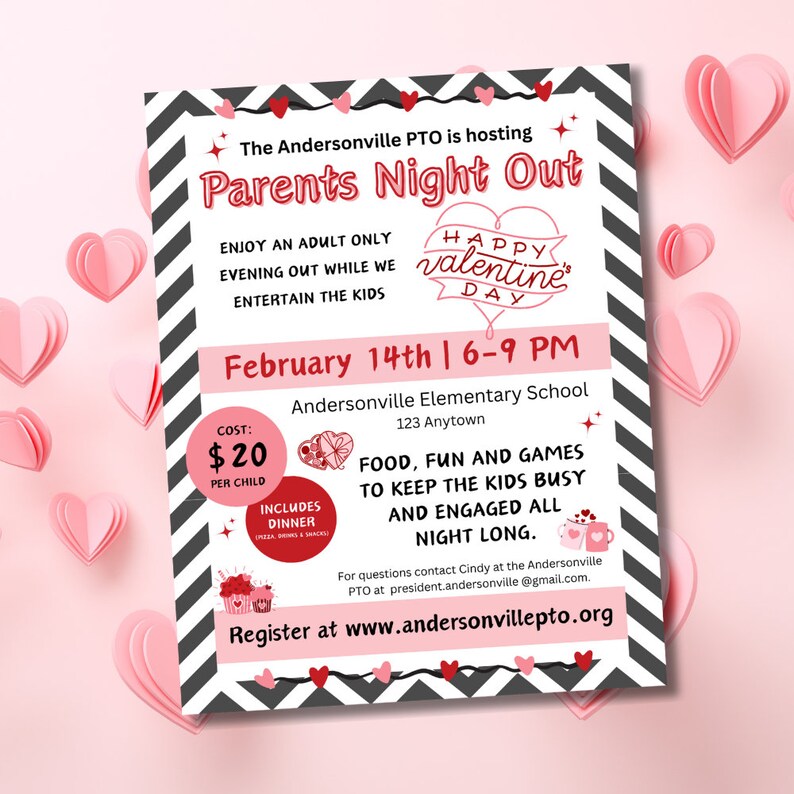valentines day parents night out