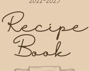 Printable Recipe Book