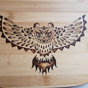 Owl Cutting Board