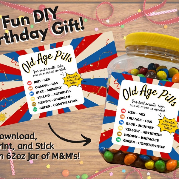 Old Age Pills - Etsy