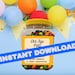 Old Age Pills Printable Label Old Age Humor Funny Old Age Gift ...