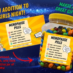 Menopause Pills Label