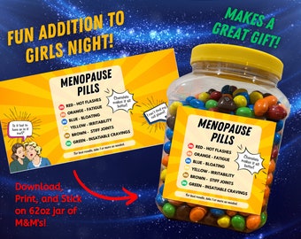 Menopause Pills Label