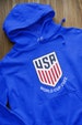 World Cup 2022 USMNT Crest Hoodie Sweatshirt,  USA Soccer Hooded, Supporter, USMNT Team, American Fan, Futbol, Fifa, Qatar, Logo, Apparel 