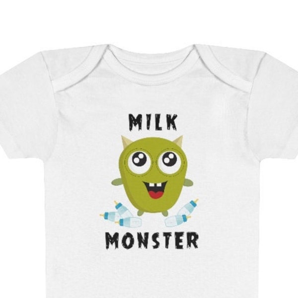 Milchmonster Baby Kleinkind Kurzarm Onesie