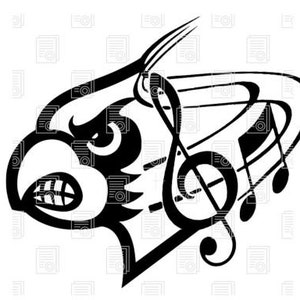 SVG PDF PNG, Cardinal, Cardinal Band, Cardinal Choir, Cardinal Music, Cardinal Marching Band