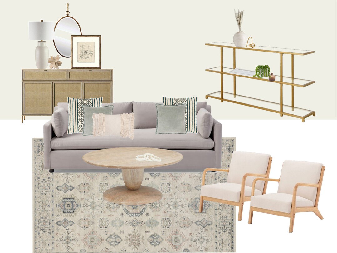 Interior Design Service-custom Virtual E-design, E-decor Service, Room ...