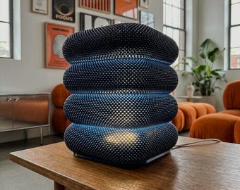 Mili Ambient Table Lamp – 3D Printed Modern LED Mood Light by Rohën Studio