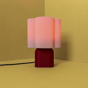 Alva Lamp – 3D Printed Sculptural Ambient Table Lighting (E27)