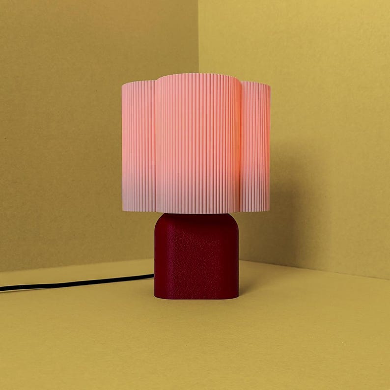 Alva Lamp – 3D Printed Sculptural Ambient Table Lighting (E27)