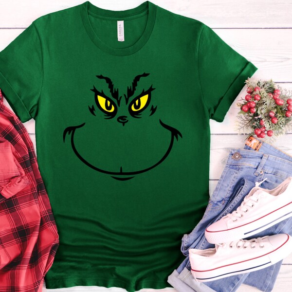 Iron on Grinch Decals Etsy