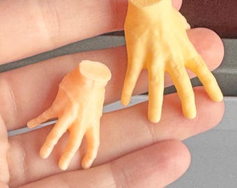 Miniature "Thing" - Mini 3D Printed Hand - 2 Size Options