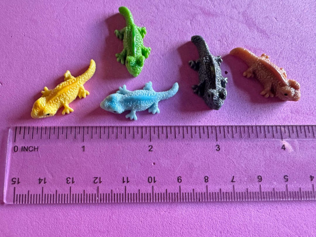 Mini Lizards - Dollhouse Pet Lizards - Miniature Reptiles - Etsy