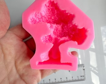 Miniature Tree Silicone Mold: Crafting Clay & Resin