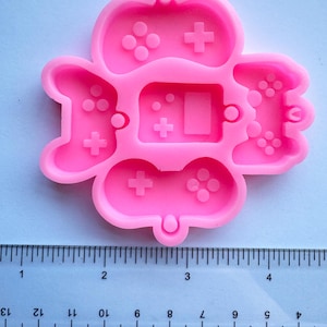 Miniatur Game Controller Silikonform - Für Fondant, Kerzenherstellung, Harz oder Tongebrauch