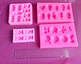 Miniature Candy and Sweets Silicone Mold