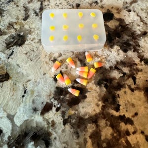 Mini Candy Corn Mold -Mini candies, Halloween Candy,