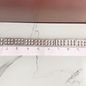 Minibandejas para galletas - Plástico - para la decoración de la cocina de la casa de muñecas