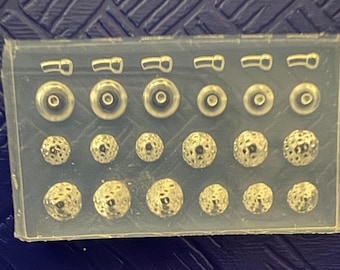 Siliconen mini-bessenvormen: framboos, aardbei, kers - 3 opties