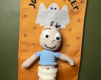 Crochet Rugrats Tommy Pickles doll