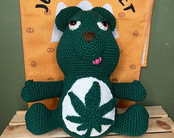 Crochet Don't Care Bear