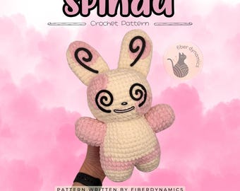 Valentine's Day Spinda Crochet Pattern