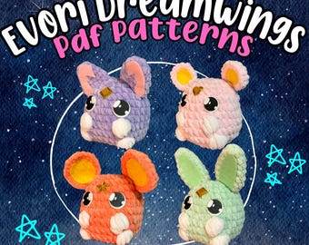 Evori Dreamwings Crochet Pattern: VALORANT Inspired Animals (PDF Pattern)