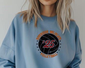 Volleyball Mom Sweatshirt: Game Day Team Spirit