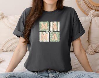 Mama Shirt: Ring-Spun Cotton Mom Tee