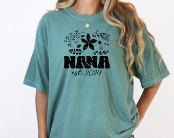 Custom Grandma Shirt – Mother’s Day Gift for Nana, Gigi, Mimi, or Mama