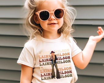 Lainey Wilson,  Toddler Short Sleeve Bella Canvas Tee, Sassy Lainey Fan, Trendy Toddler Tee, County Baby Girl