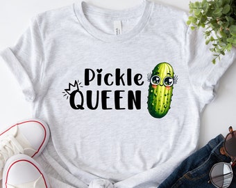 Pickle Queen T-Shirt: Unisex Dill Pickle Lover Gift
