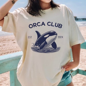 Orca Shirt, Vintage Orca Shirt, Kill Whale Shirt, Whale Shirt, Ocean Shirt, Sea Life Shirt, Ocean Life, Sea Animal, Vintage Ocean Shirt