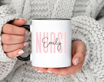 Personalized Nurse Coffee Mug: Nurse Appreciation Gift