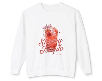 Shirley Temple mit Schleife Vintage Cherry Coquette Sweatshirt