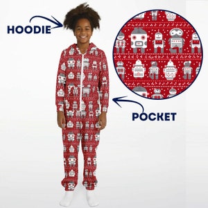 Youth one piece pajamas shop