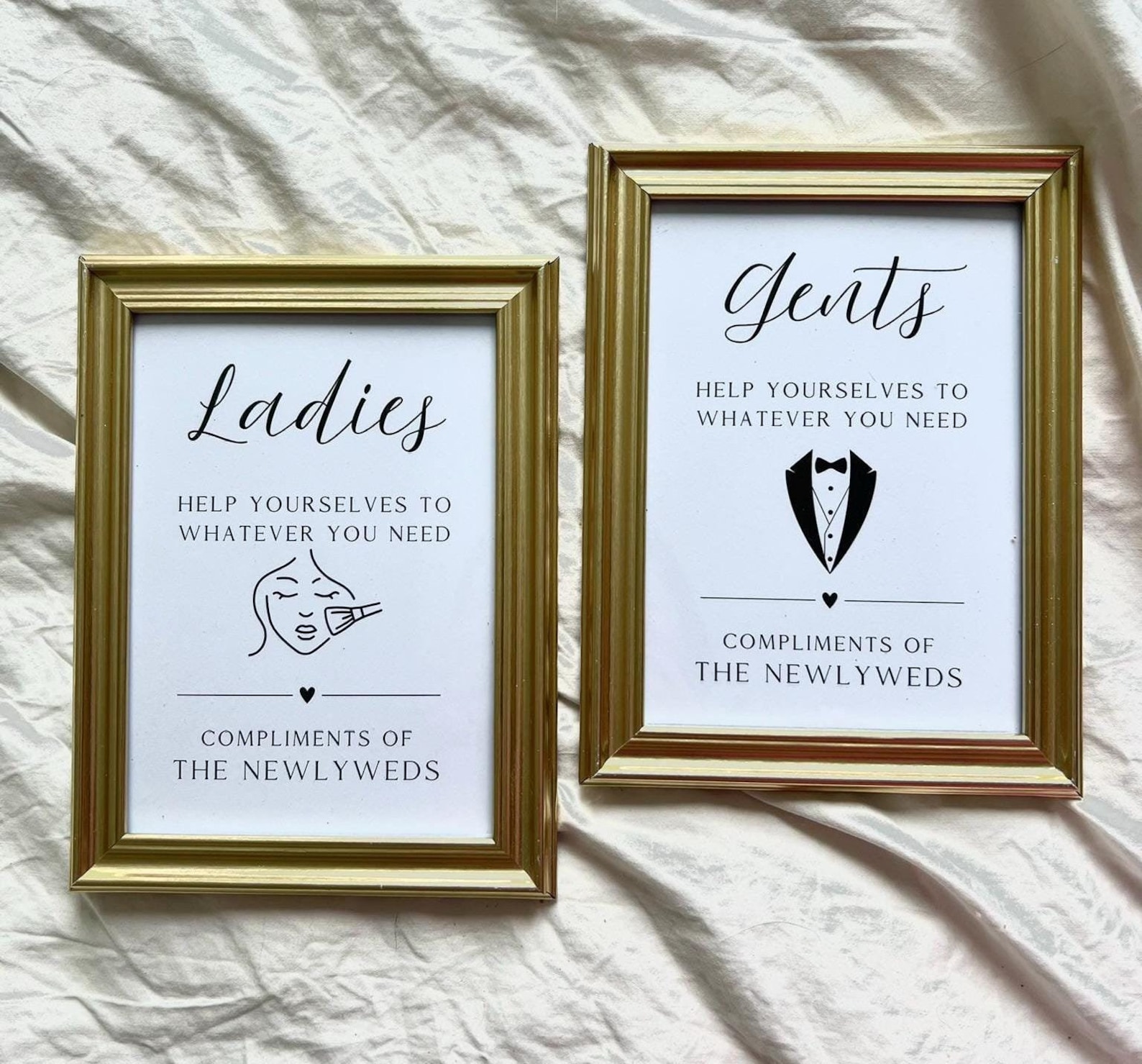 Wedding Bathroom Amenities Basket Sign, Printable Toiletries Template ...