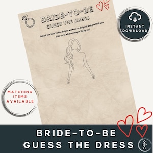 Bridal Shower Instant Download | Printable Bride Games | Hen Party Game Bundle | Bachelorette Party Printables | Wedding Fun Activities