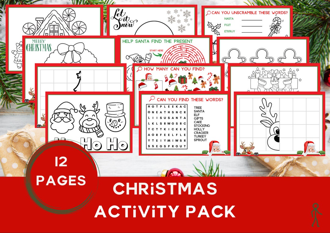 Christmas Activities Christmas Eve Box Christmas Etsy