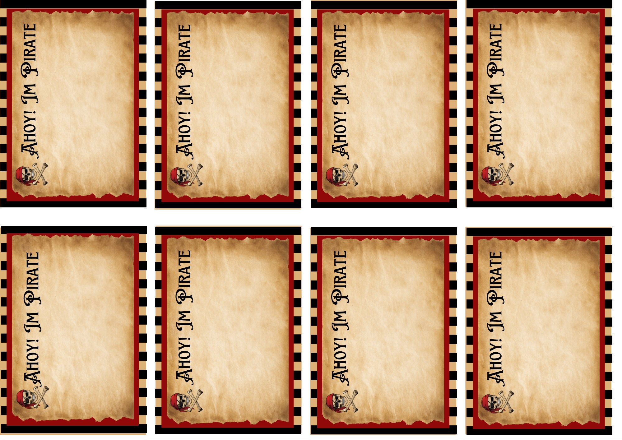 What’s Your Pirate Name? | Pirate Party | Pirate Themed Instant ...