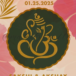 Hindu Wedding Invitation | Hindu Wedding Invitation | Indian Wedding Invitation
