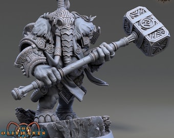 Harawat Mauler the Oliphants of Red Ridge 3D Printed 32mm or 75mm-scale ...