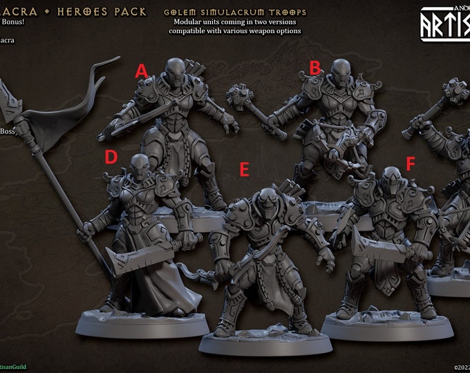 Golem Simulacrum Troops 2 |Artisan Guild