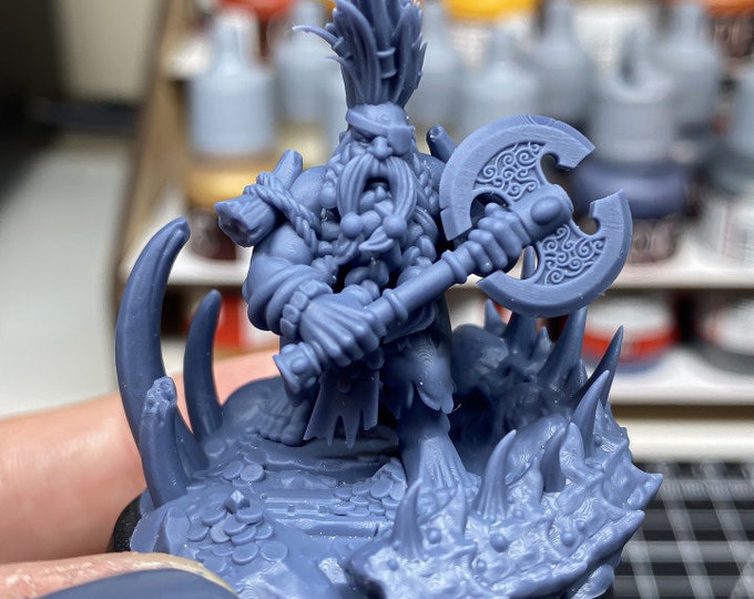 Dwarf Dragonseeker| Highlands Miniatures| dreamitmakeit3d